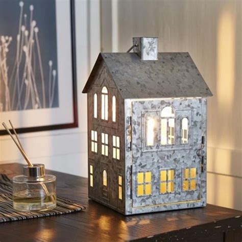 Metal House Lantern – The Fox Decor